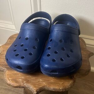 No Boundaries Blue Mules Lightweight Perforated Design